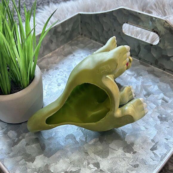 Vintage Land Before Time Ducky Saurolophus Dinosaur Pizza Hut Hand Puppets 1988 - Picture 5 of 5